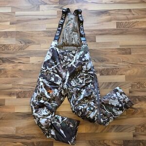First Lite Sanctuary Insulated Hunting Bib Pants Womens Small Cipher Camouflage